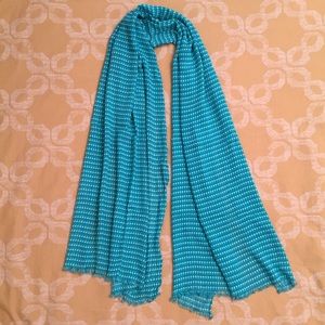 J.Crew Factory Teal Scarf